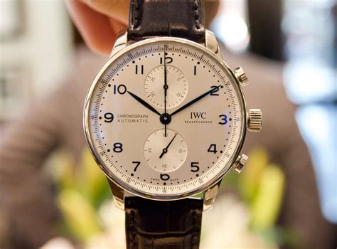 iwc portagieser chronograph